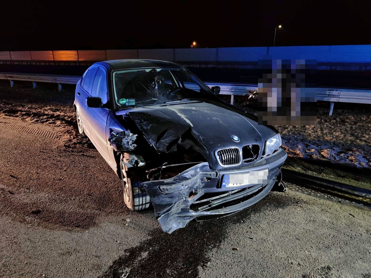Najechała na tył. 21-latka trafiła do szpitala