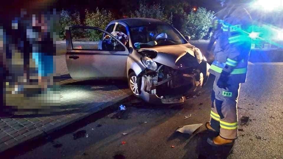 Nie ustąpiła pierwszeństwa. Kolizja koło targowiska