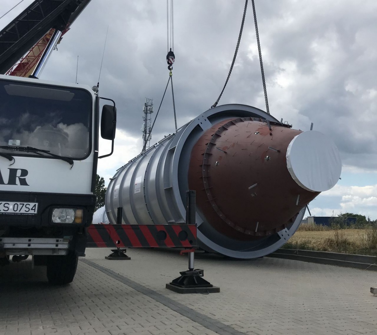 Transport mega gabarytów już dziś w nocy! [ZDJĘCIA]