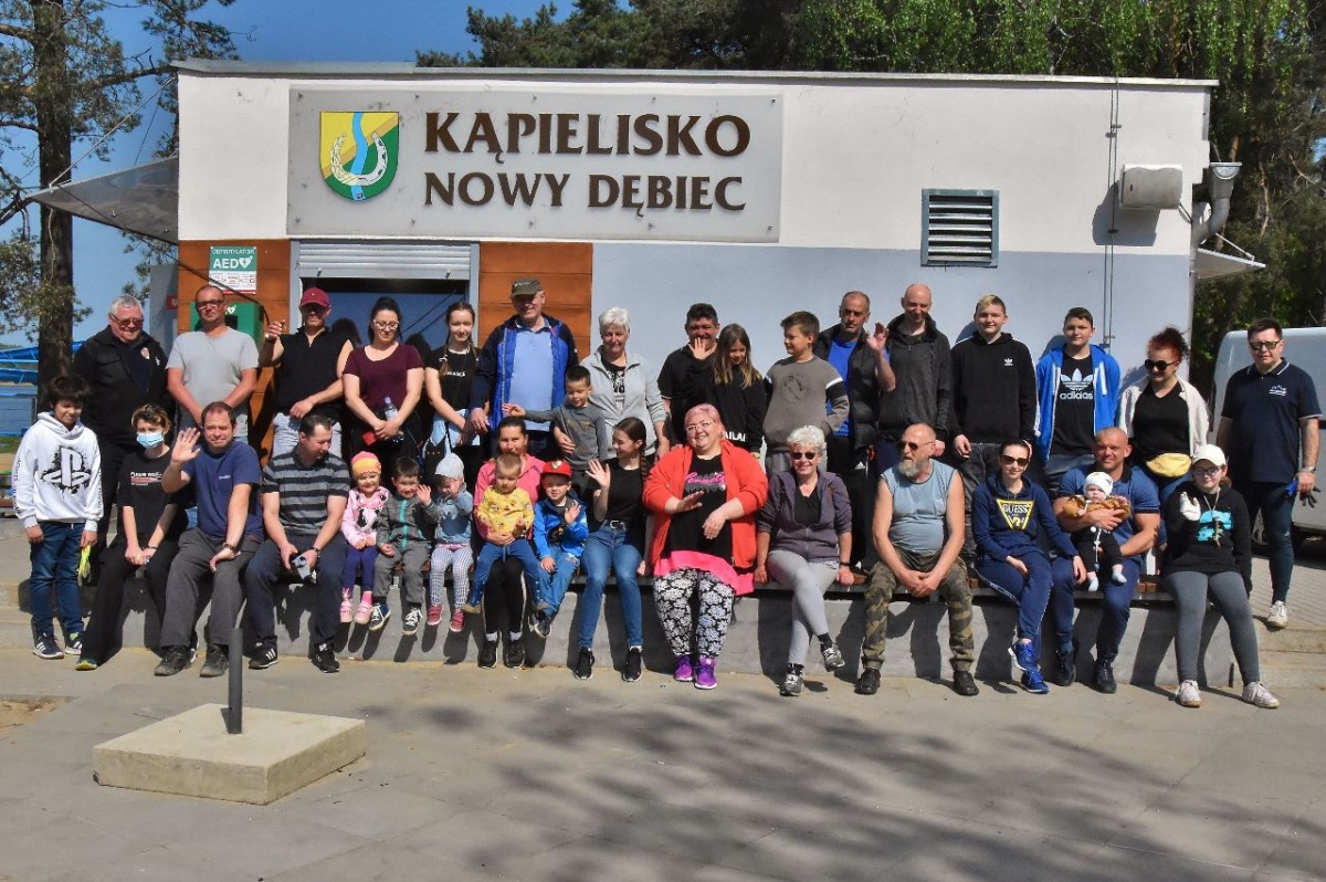Sprzątanie letniska w Nowym Dębcu [ZDJĘCIA]