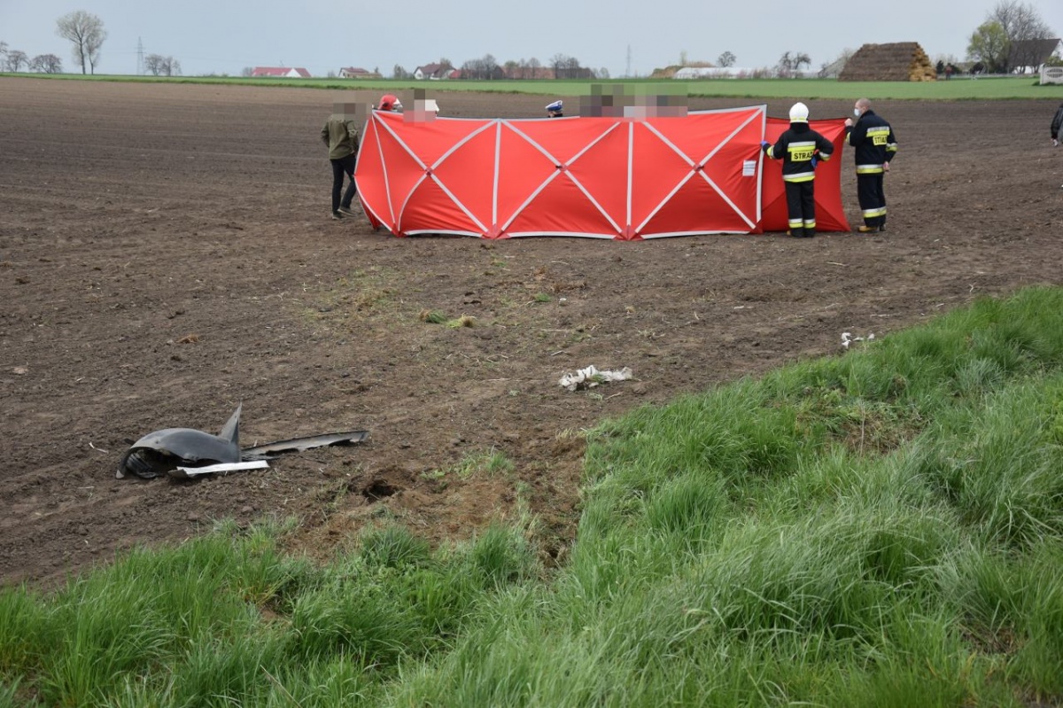Śmiertelny wypadek w okolicy Łuszkowa [ZDJĘCIA]