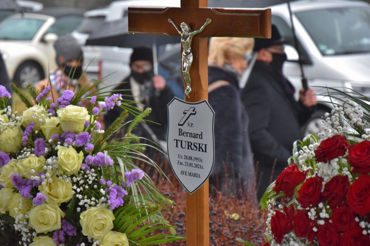 Pogrzeb Bernarda Turskiego, byłego starosty [ZDJĘCIA]