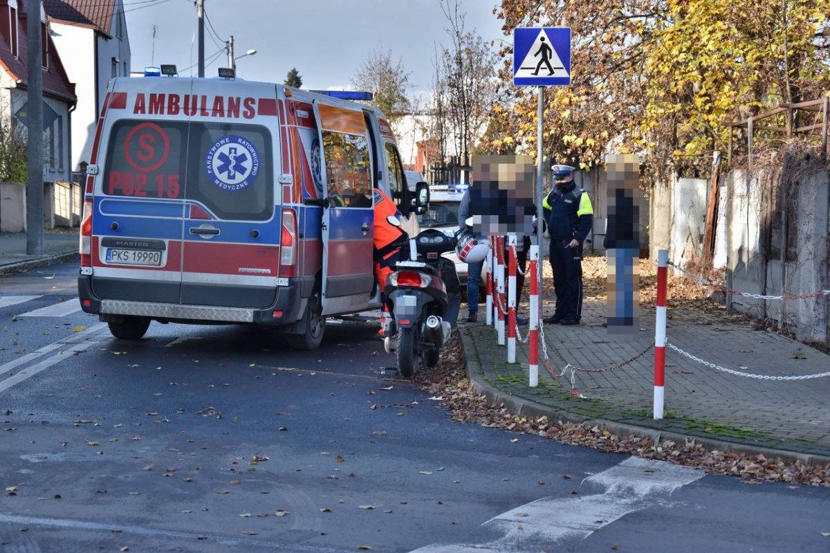Kolizja na pechowym skrzyżowaniu [ZDJĘCIA]