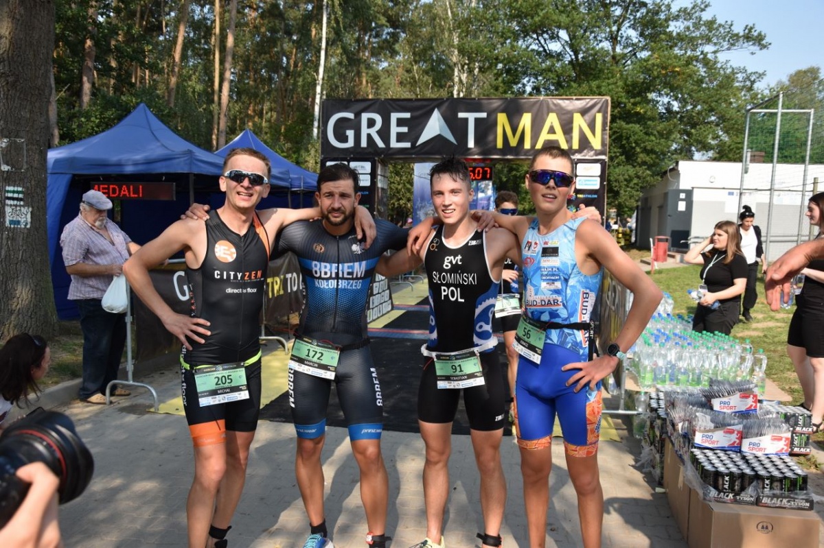 GreatMan Triathlon 2020 w Nowym Dębcu [ZDJĘCIA]