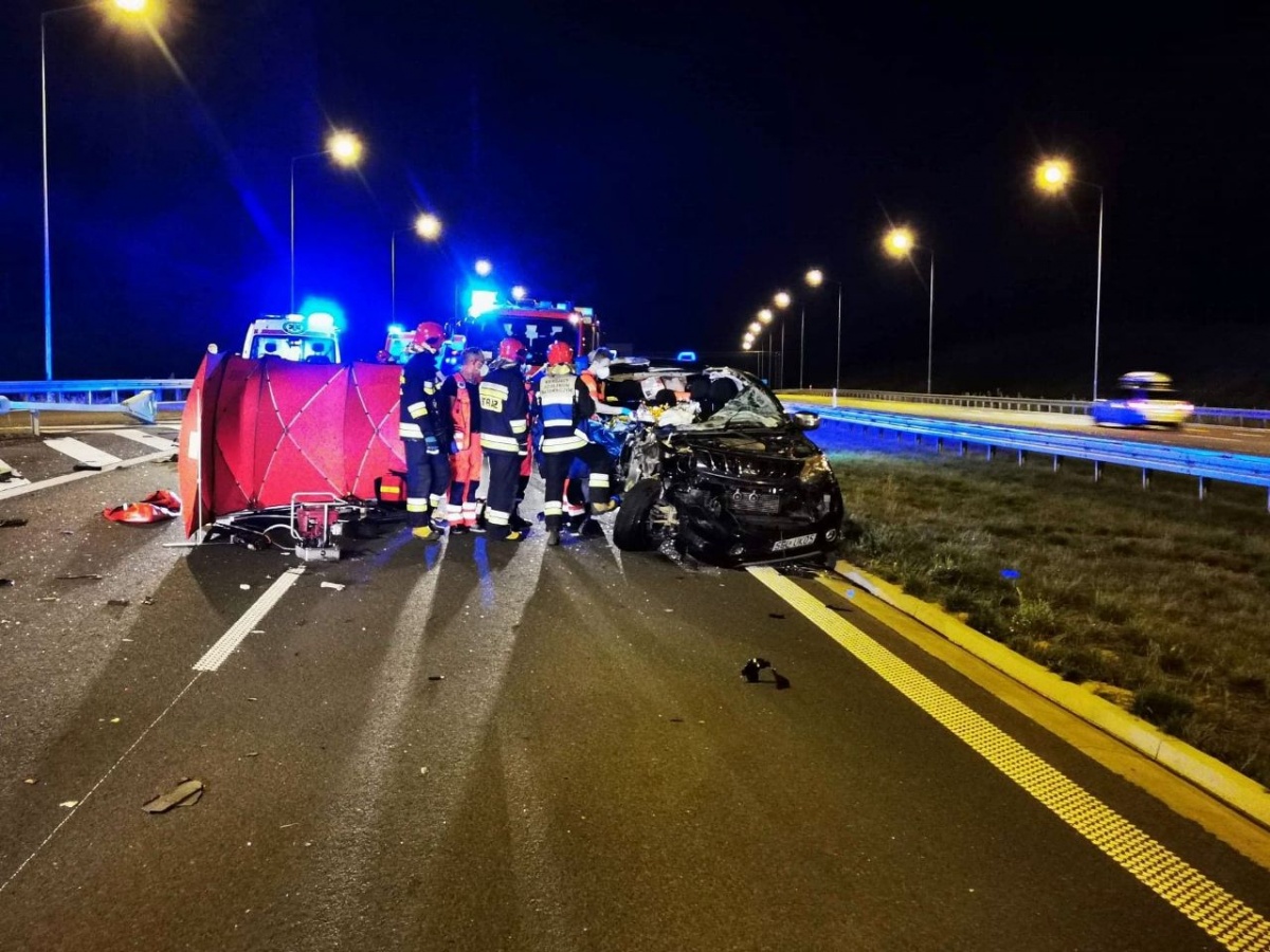Śmiertelny wypadek na S5! Nie żyje 43-letni pasażer