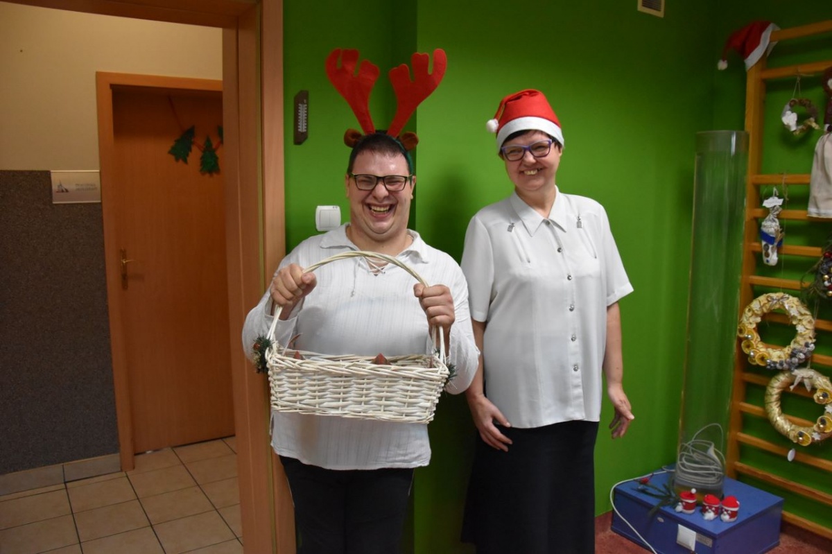 Świąteczna wystawa w Ośrodku Wsparcia [ZDJĘCIA]