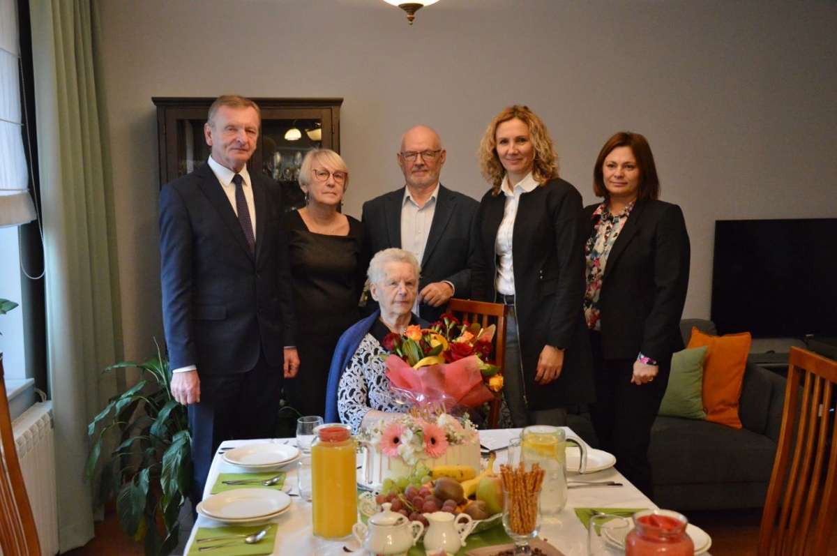 100 urodziny pani Pelagii ze Starego Bojanowa