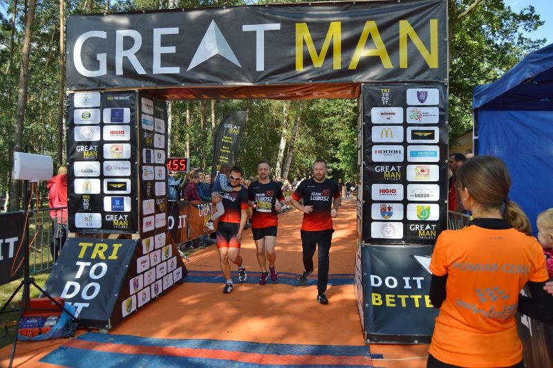 Triathlon GreatMan w Nowym Dębcu [ZDJĘCIA, FILMY]