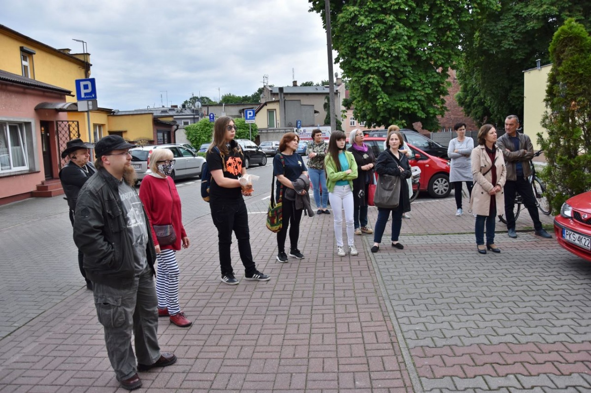 Manifestacja przed sądem w obronie sędziego Tulei [ZDJĘCIA]