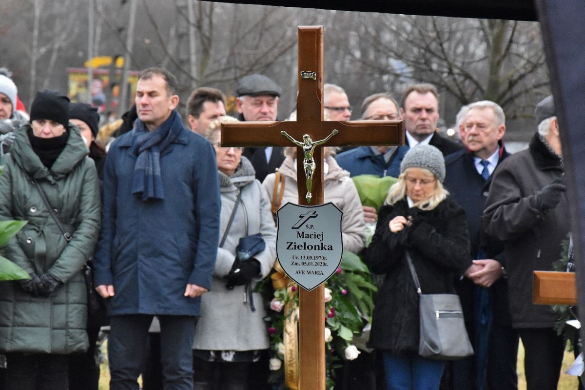 Kościaniacy pożegnali Macieja Zielonkę [ZDJĘCIA]