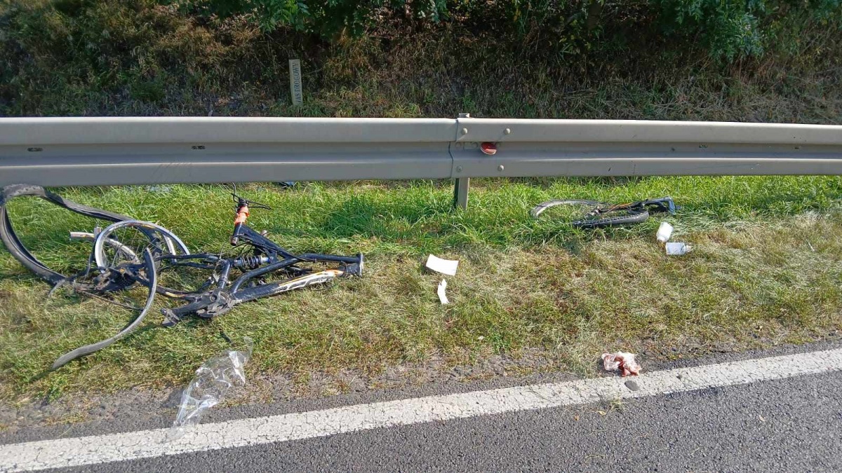 Ciężarówką potrącił rowerzystkę
