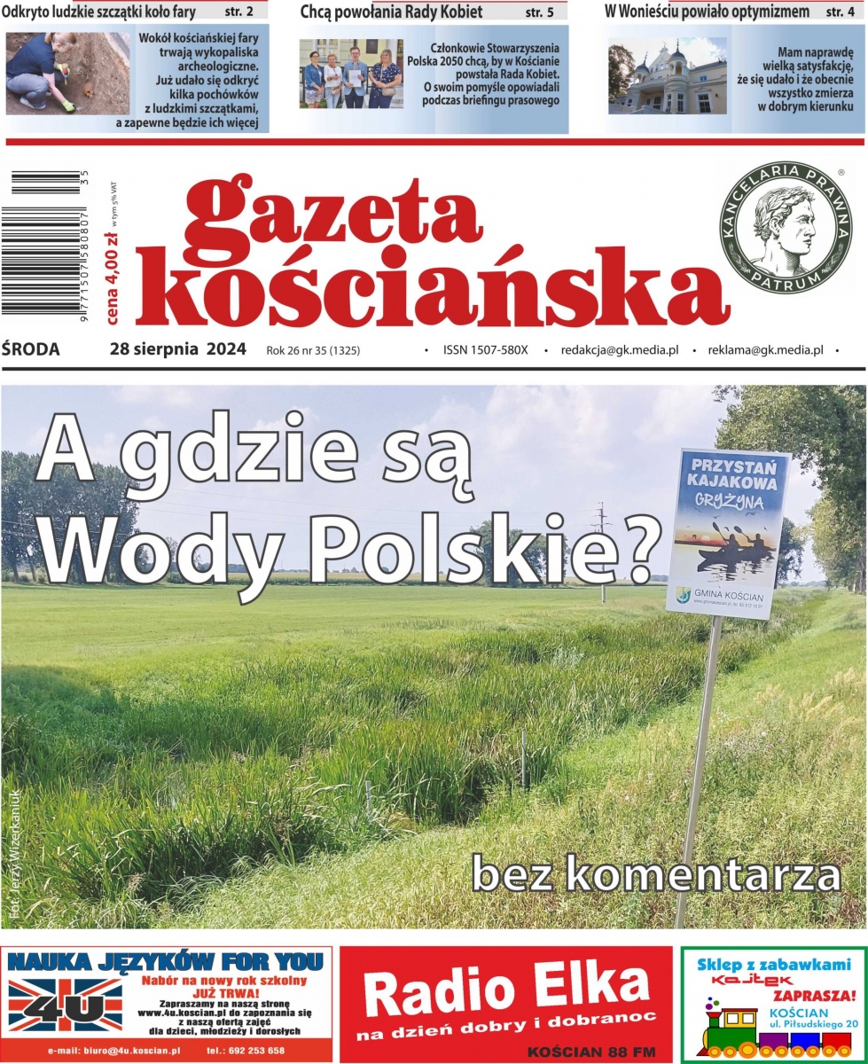 Nowy numer Gazety Kościańskiej