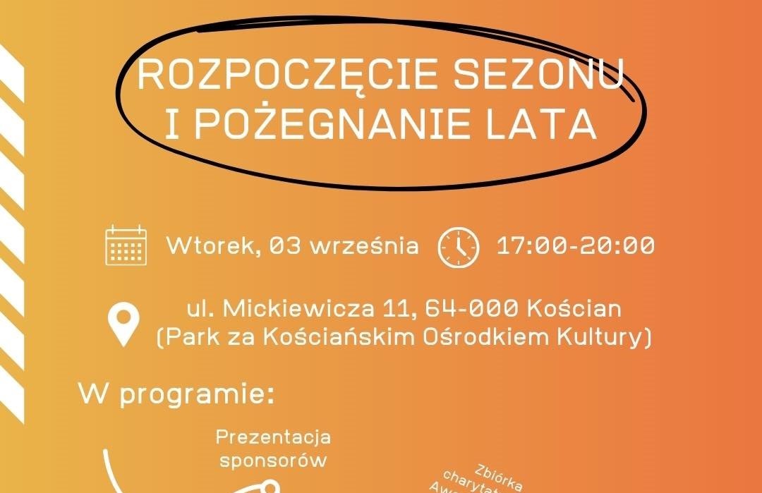 Tęcza Kościan hucznie rozpocznie sezon!