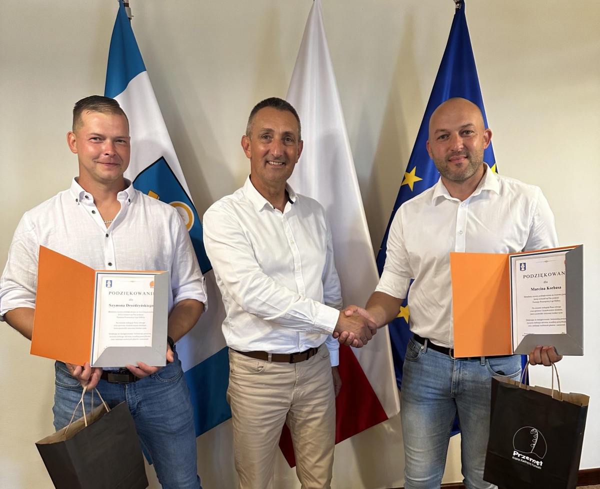 Pan Szymon ze Śmigla uratował życie koledze!