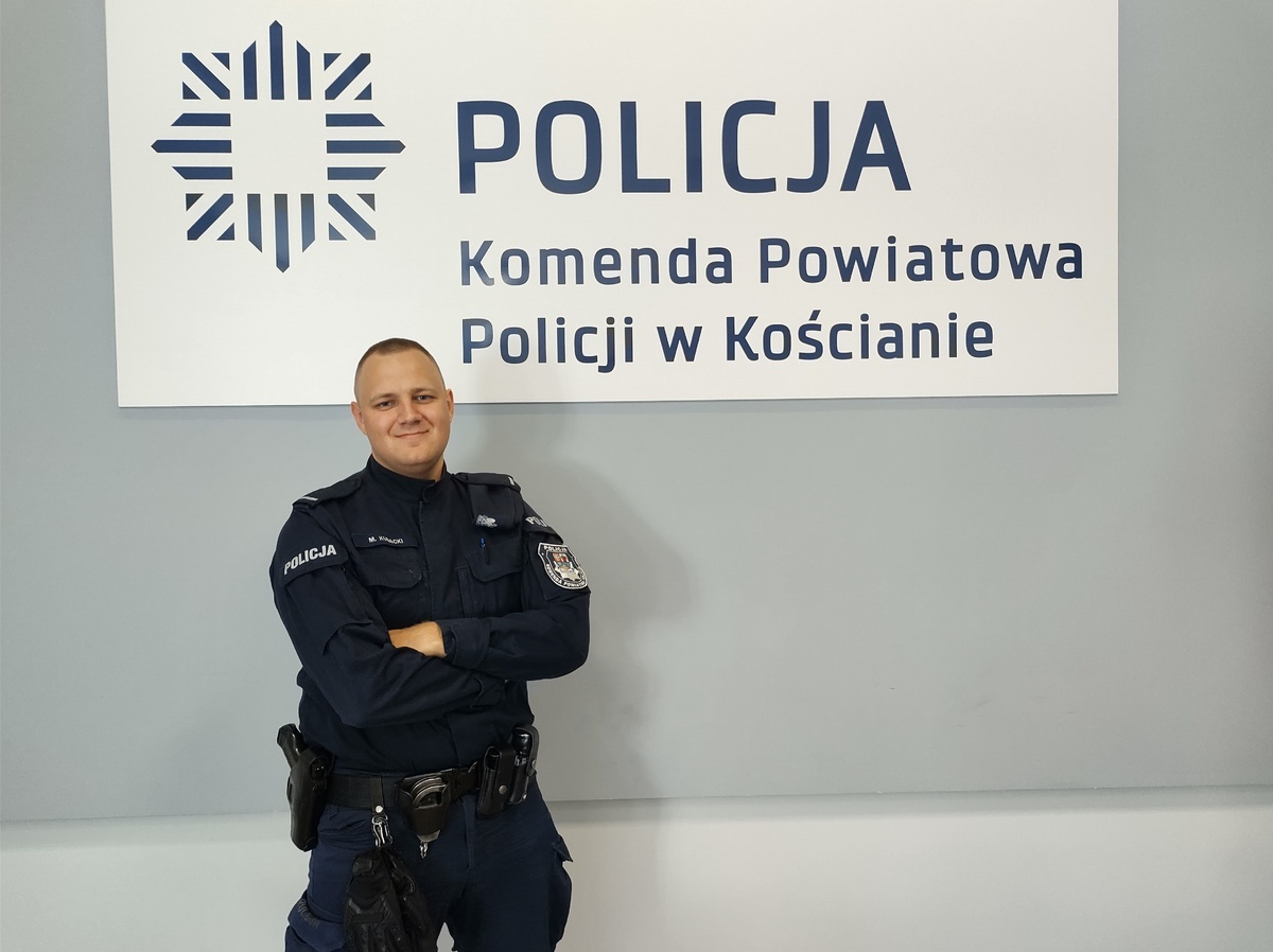 Policjant z Kościana na urlopie w Czechach odnalazł zaginionego chłopca