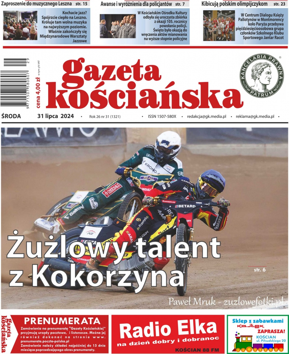 Nowy numer Gazety Kościańskiej