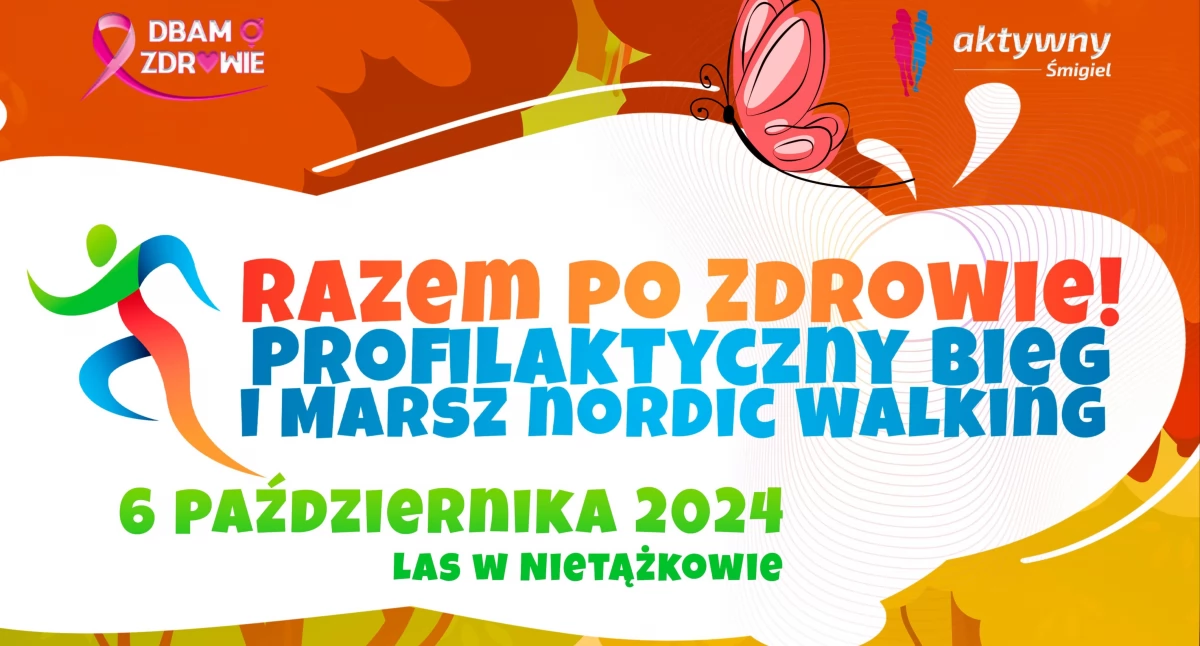 Profilaktyczny bieg i marsz już 6 października w Śmiglu!