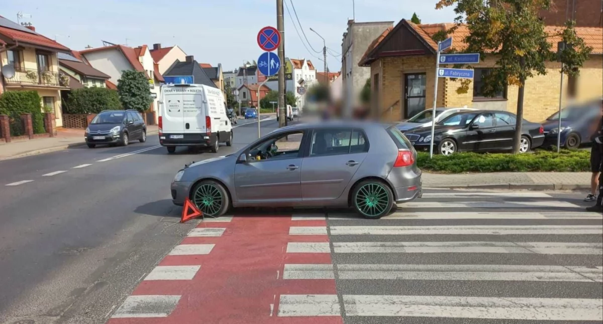 19-latek potrącił kobietę na przejściu dla pieszych!