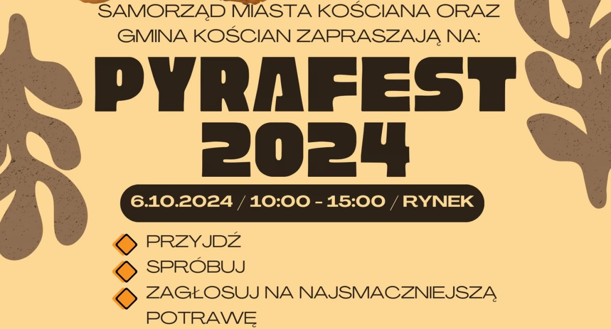 Pyrafest 2024 - na Rynku w Kościanie już w niedzielę!