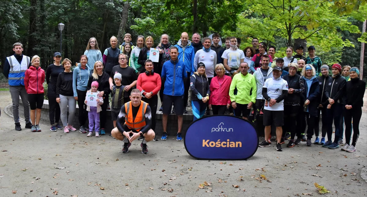 Parkrun Kościan - włączyli się w bicie rekordu frekwencji [ZDJĘCIA]