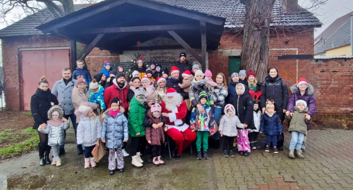 Spotkanie ze Świętym Mikołajem w Sierakowie [ZDJĘCIA]