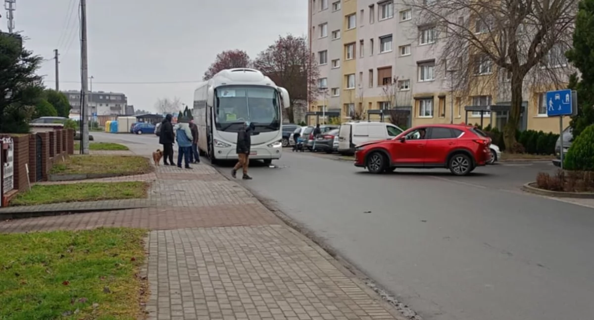 Wymusił pierwszeństwo kierowcy autobusu