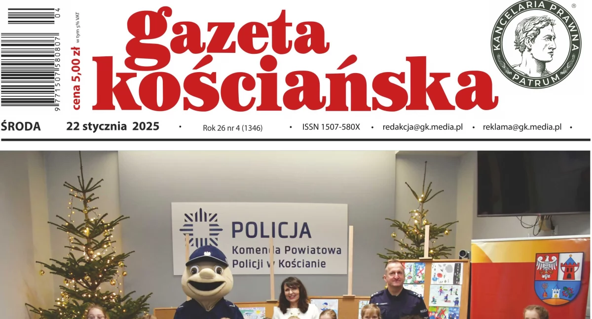Nowy numer Gazety Kościańskiej - 22 stycznia 2025