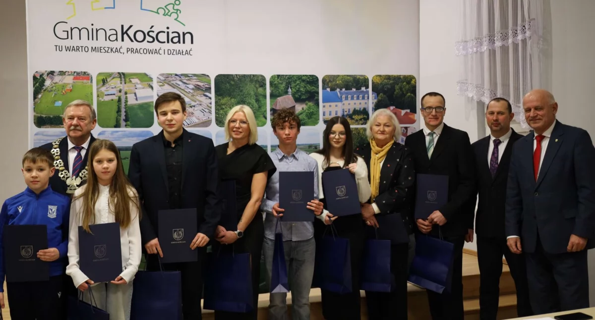 Stypendia sportowe gminy Kościan [ZDJĘCIA]
