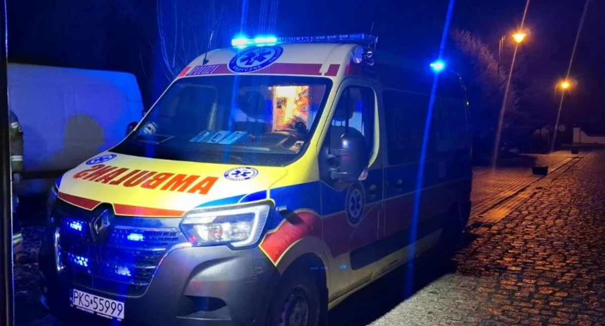 Mężczyzna wypadł z balkonu w DPS w Jarogniewicach