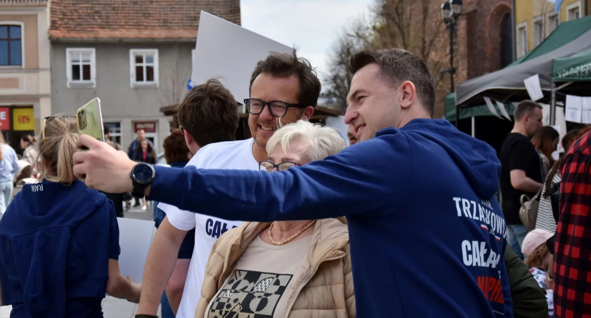 Politycy KO w Kościanie mobilizowali elektorat [ZDJĘCIA]