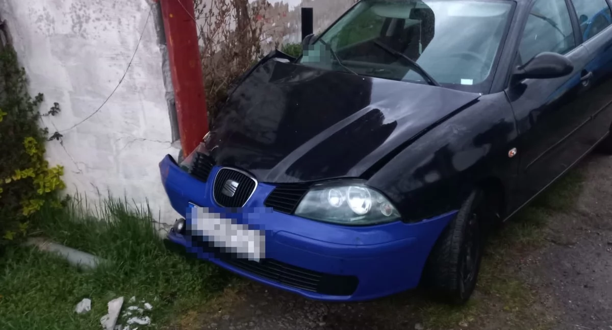 Pościg za pijanym kierowcą zakończony kolizją