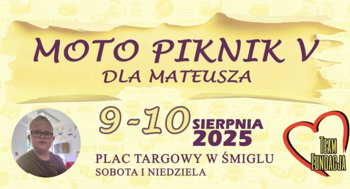 Moto Piknik V – Charytatywne święto motoryzacji dla Mateusza