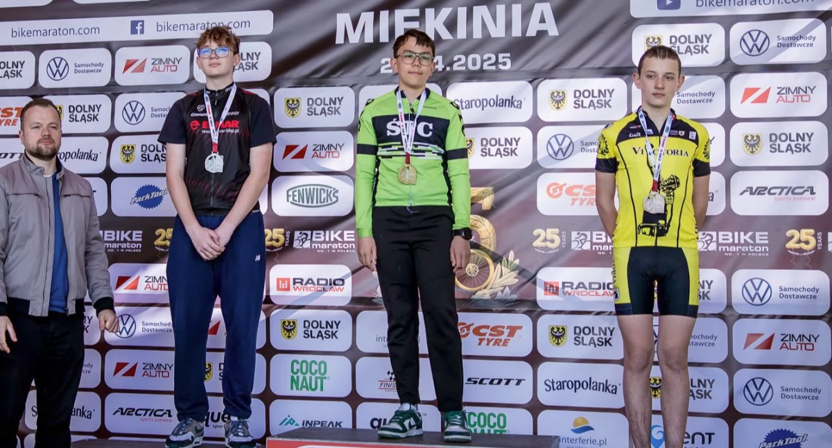 Zawodnicy Śmigielskiego Towarzystwa Cyklistów ze złotymi medalami!