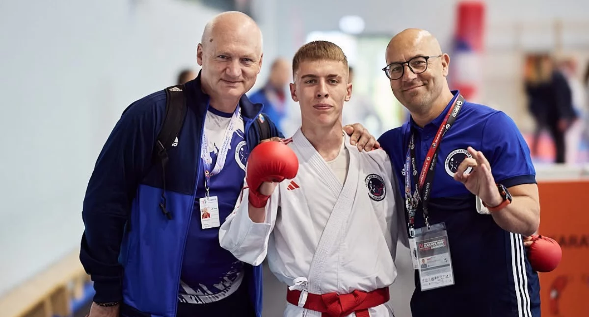 Aleksander Opas Mistrzem Polski U21 w karate! Obronił tytuł sprzed roku!