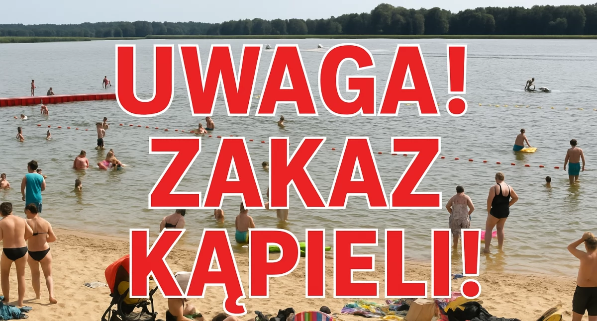 Uwaga! Zakaz kąpieli w Nowym Dębcu!