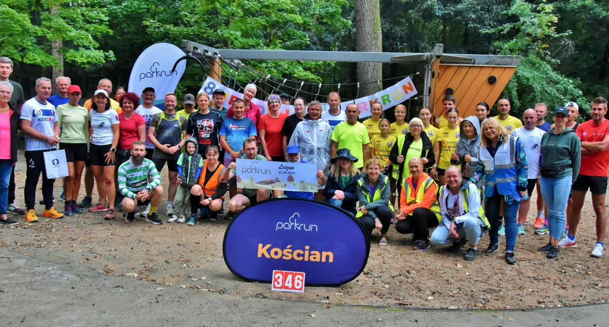 Parkrun w Kościanie ma już 8 lat [ZDJĘCIA]