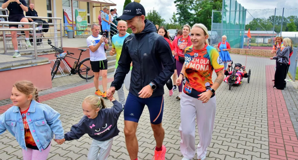 Dominik Wolff rozpoczął kolejne, charytatywne wyzwanie - bieg 200 km [ZDJĘCIA]
