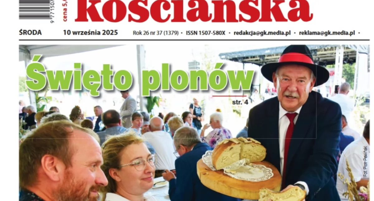 Nowy numer Gazety Kościańskiej - 10 września 2025