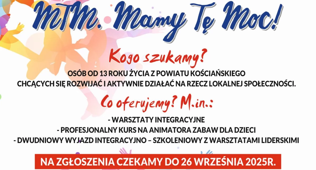Mamy tę moc! Trwa rekrutacja do projektu!
