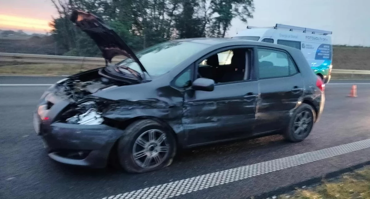 Dwa zdarzenia na S5. Przyczyną niedostosowanie prędkości