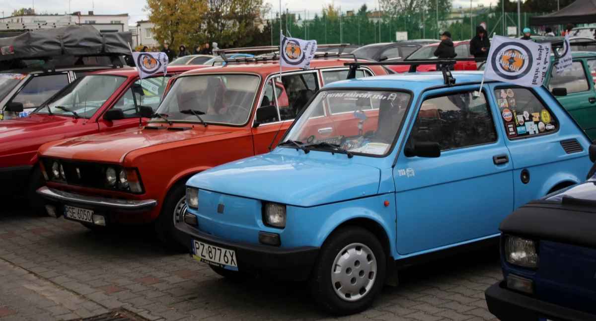 Motoryzacyjna sobota w Kościanie. Klasyki, pasjonaci i zbiórka na szczytny cel [ZDJĘCIA]
