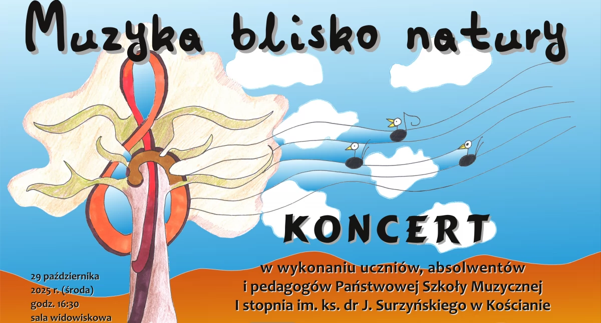 „Muzyka blisko natury” koncert z okazji Dnia Muzyki już w środę!