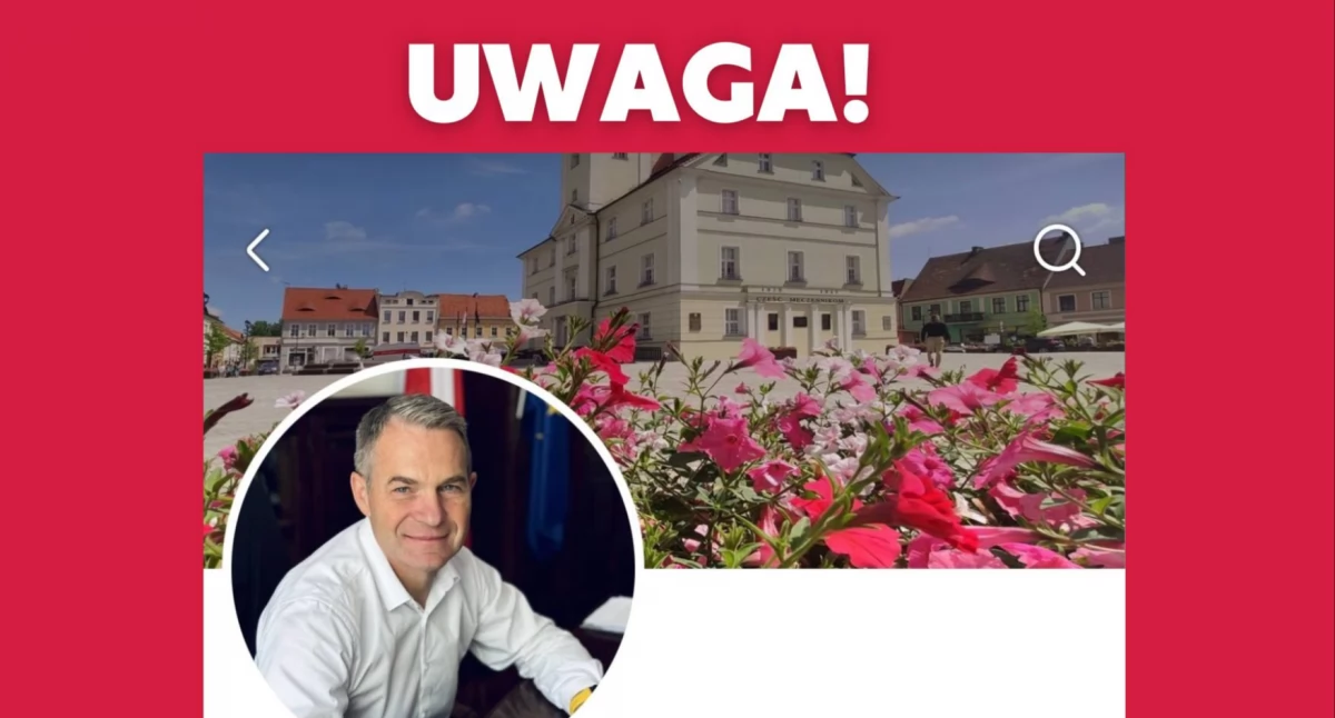 Uwaga! Oszuści podszywają się pod burmistrza!