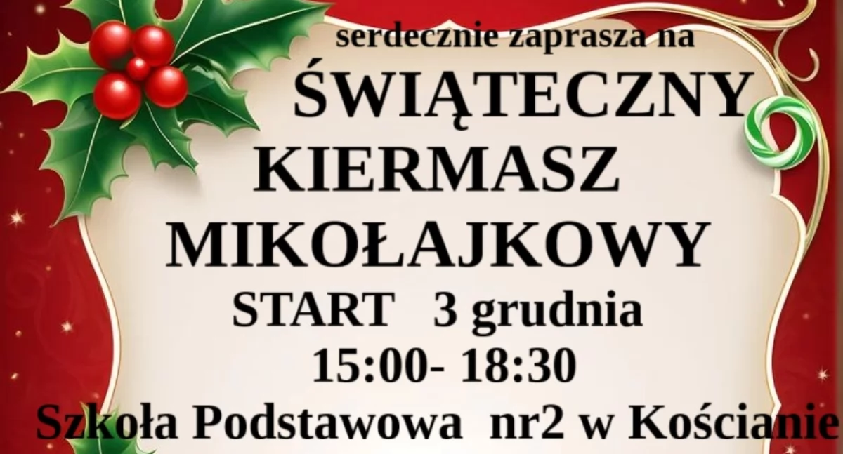Świąteczny Kiermasz Mikołajkowy w 