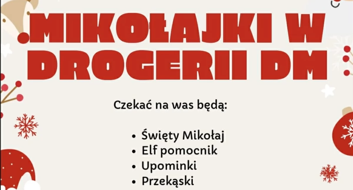 Mikołajki w drogerii DM [ZAPOWIEDŹ]