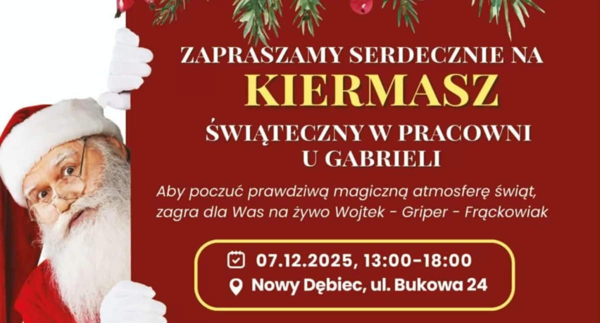 Kiermasz świąteczny w Nowym Dęcu [ZAPOWIEDŹ]
