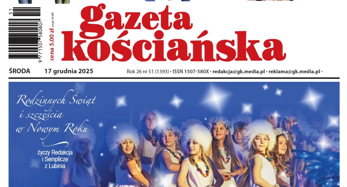 Nowy numer Gazety Kościańskiej - 17 grudnia 2025