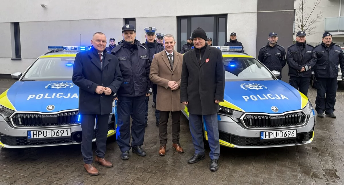 Nowe radiowozy kościańskiej policji
