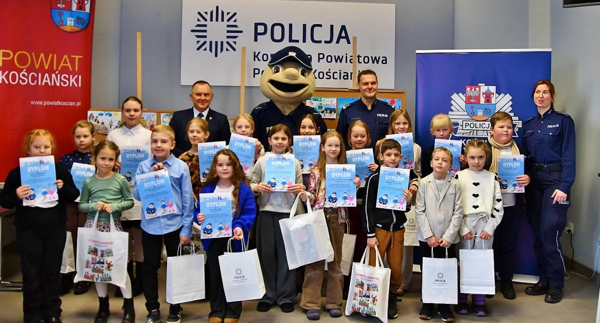 Bezpieczne Ferie z Sierżantem Pyrkiem - rozstrzygnięto konkurs [ZDJĘCIA]