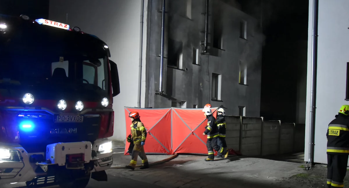 Mieszkańcy po pożarze na razie nie mogą wrócić do domów!